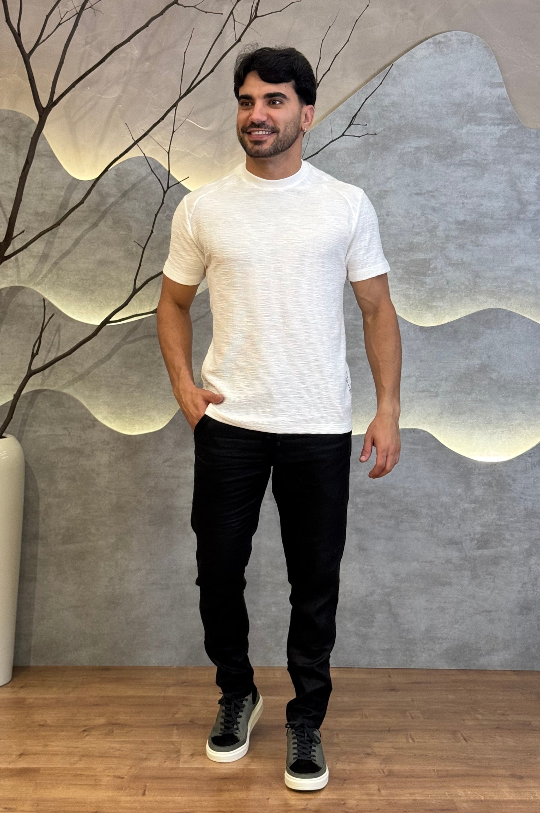 Calça 100% Linho Zeus