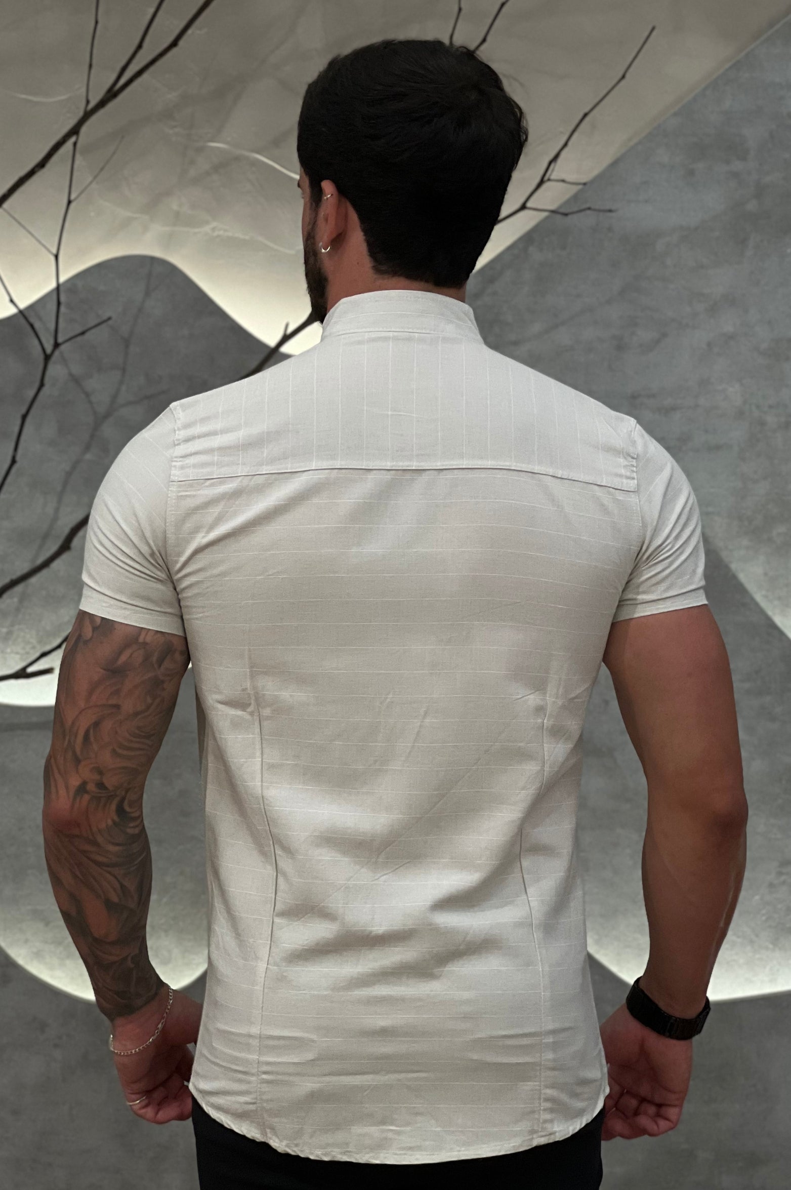 Camisa Raveman Cinza Claro Zeus