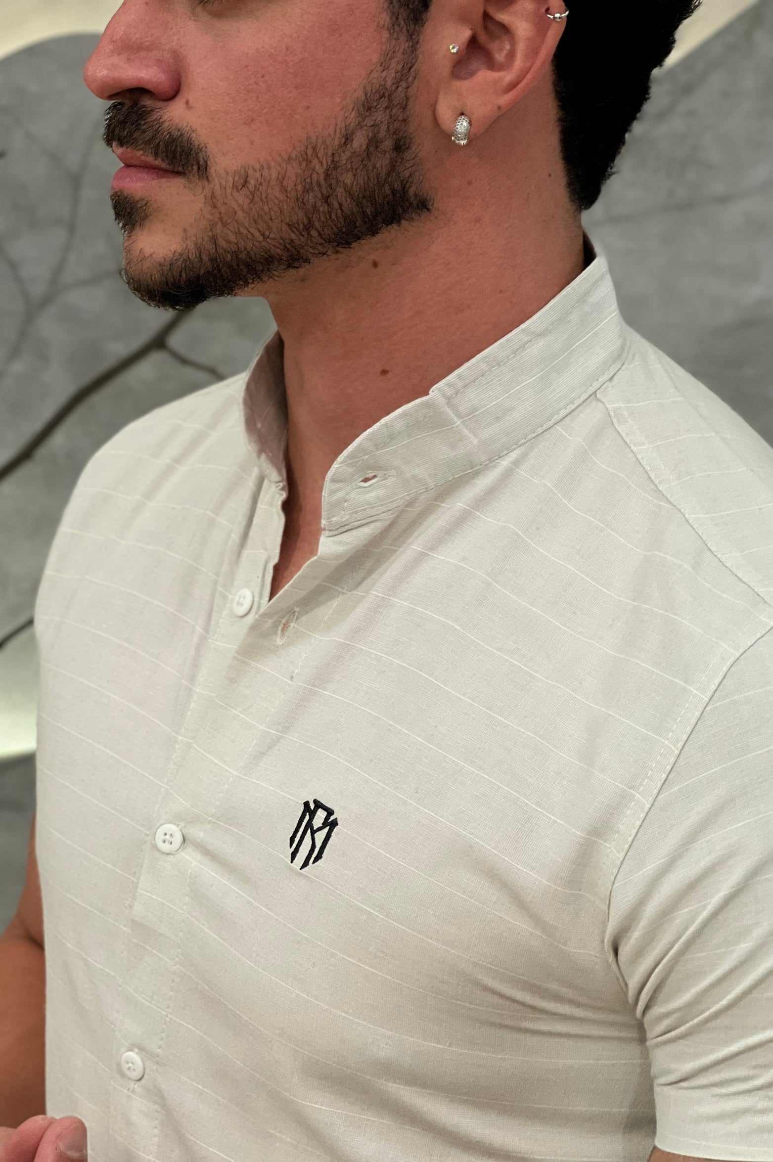 Camisa Raveman Cinza Claro Zeus