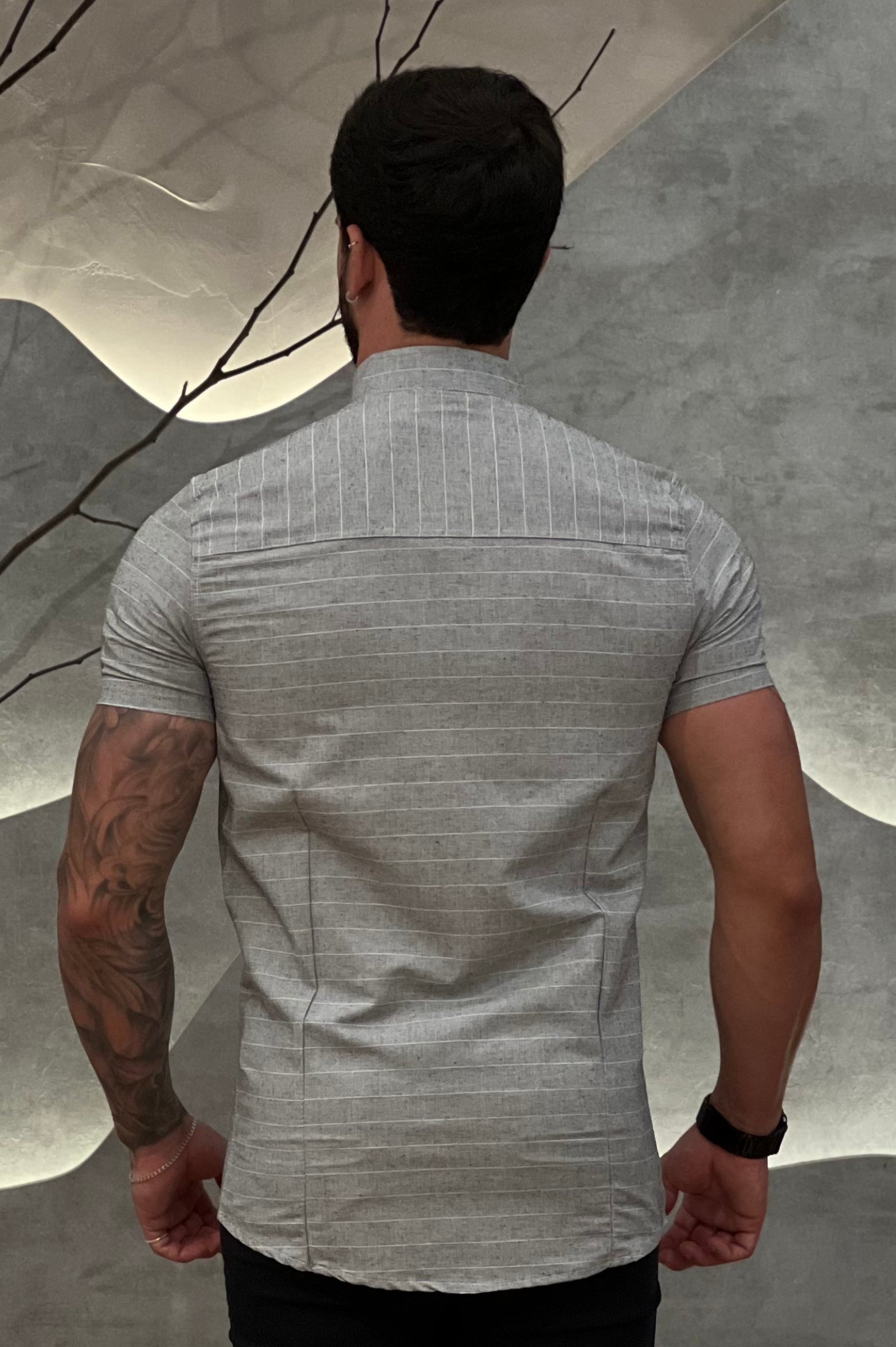Camisa Raveman Cinza Zeus