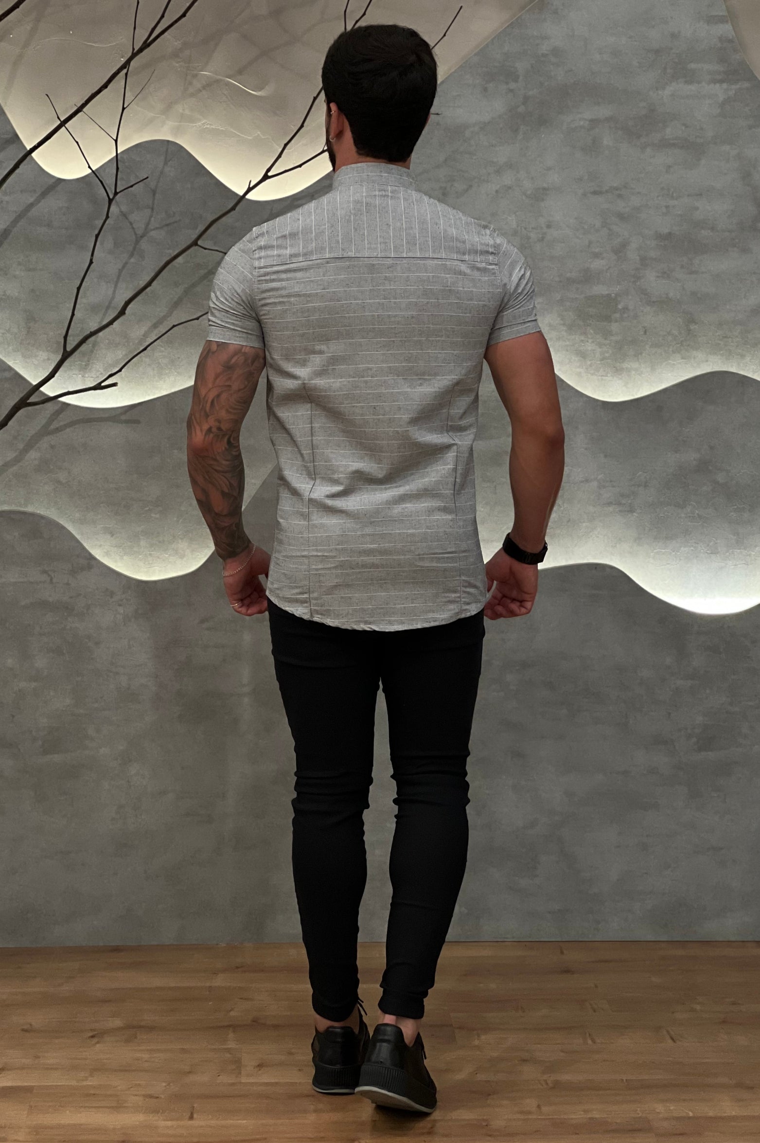 Camisa Raveman Cinza Zeus