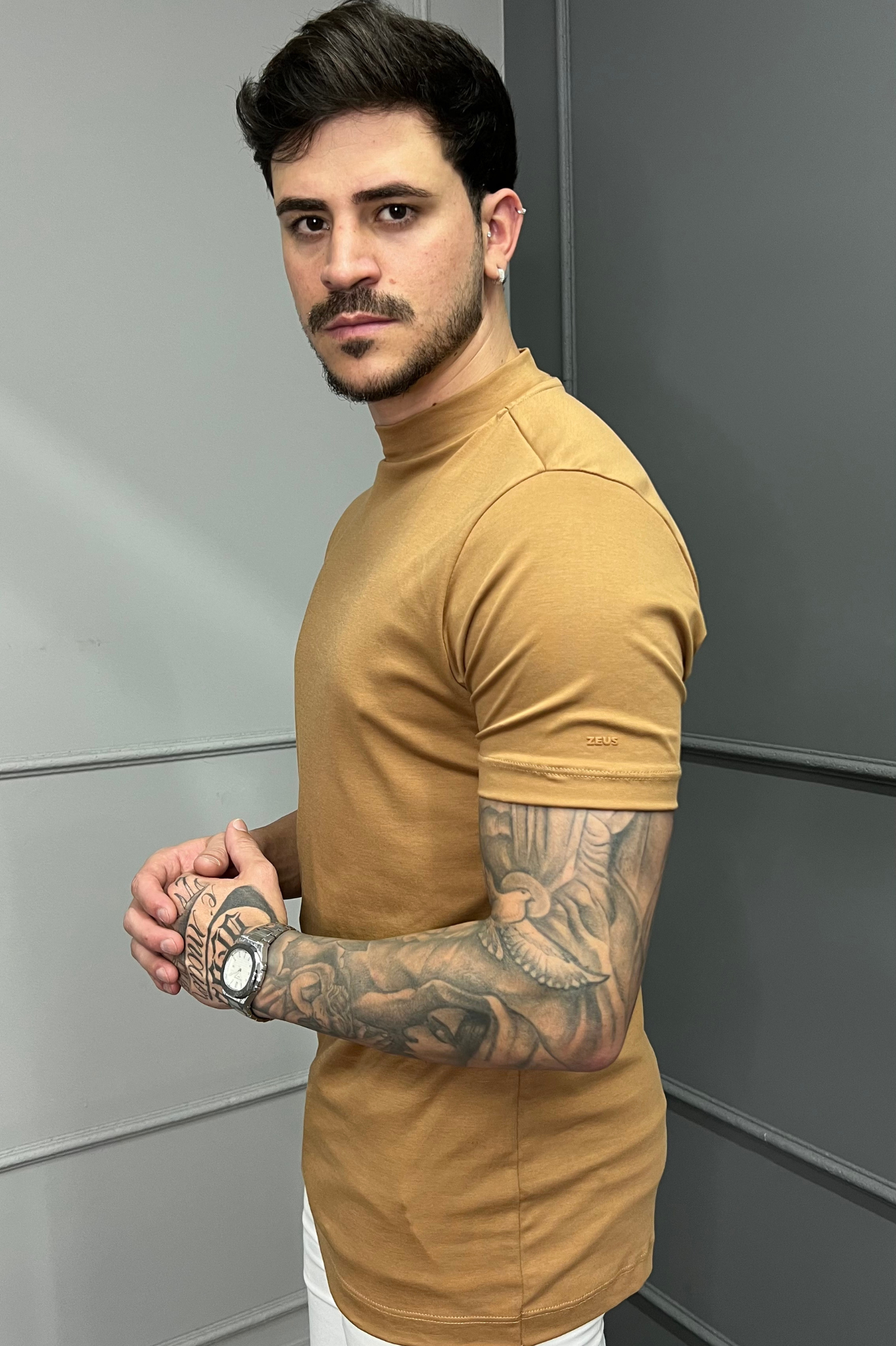 Camisa T-shirt Pima Zeus