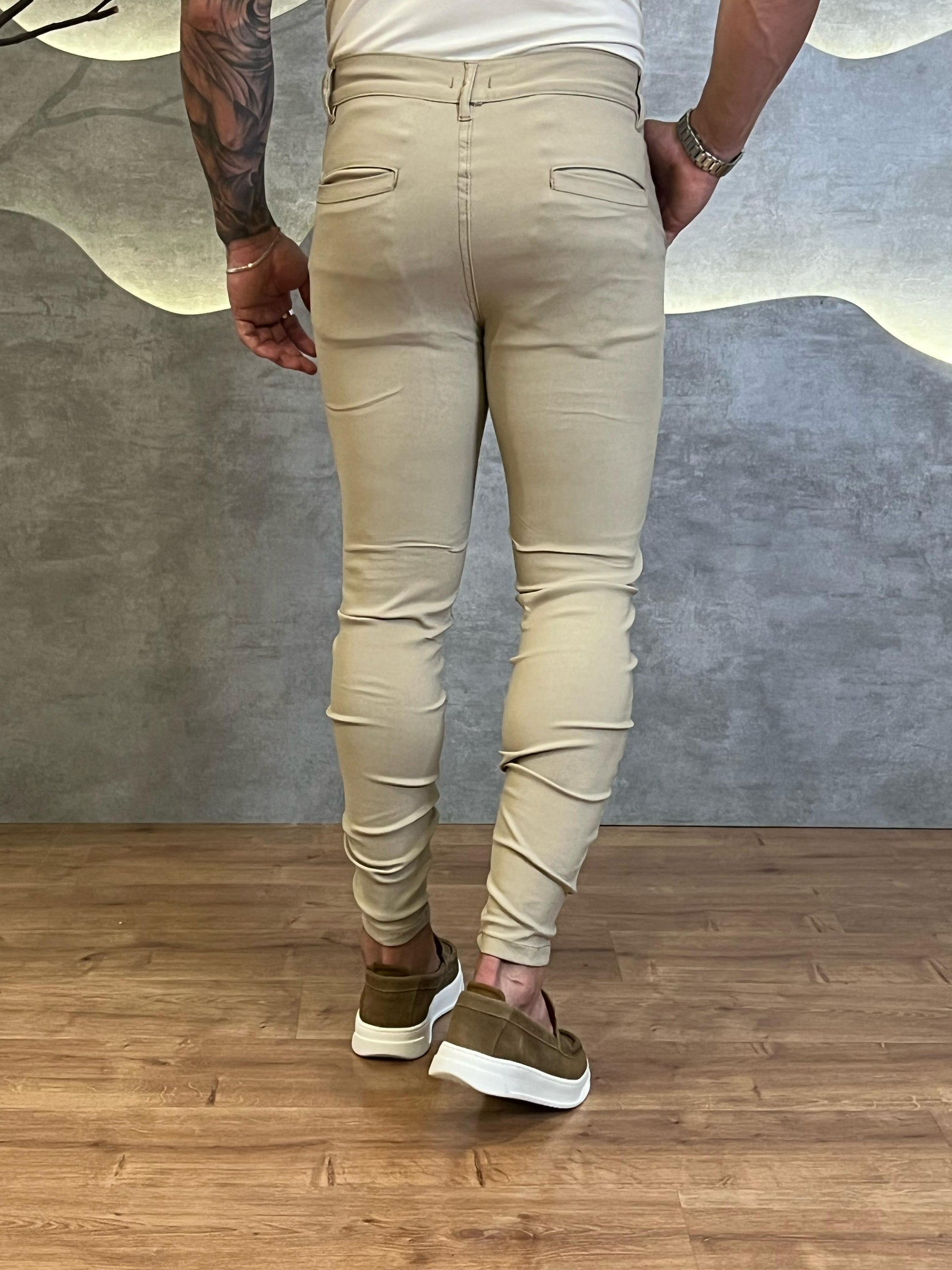 Calça Alfaiataria Bengaline Com Elastano
