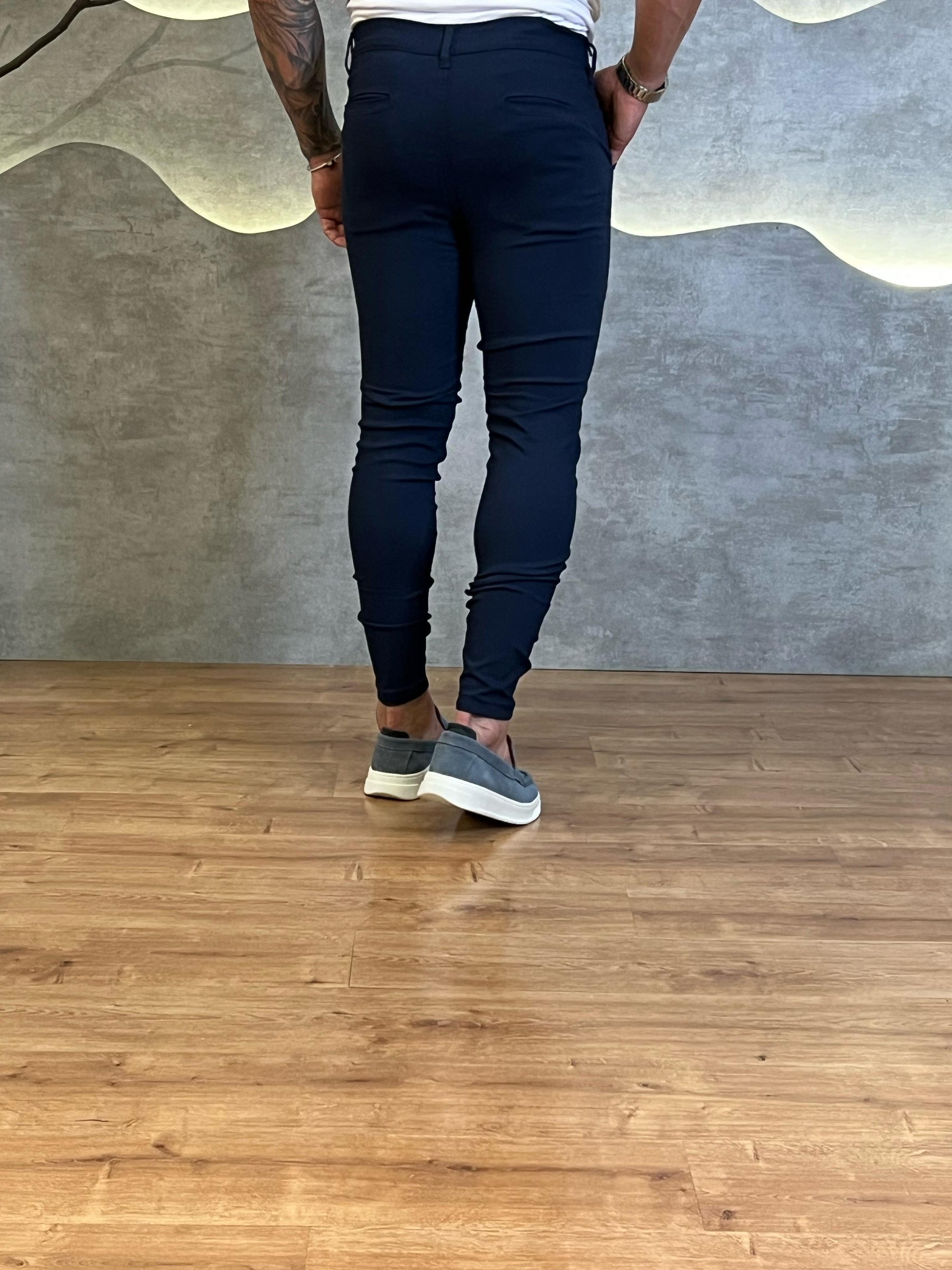 Calça Alfaiataria Bengaline Com Elastano
