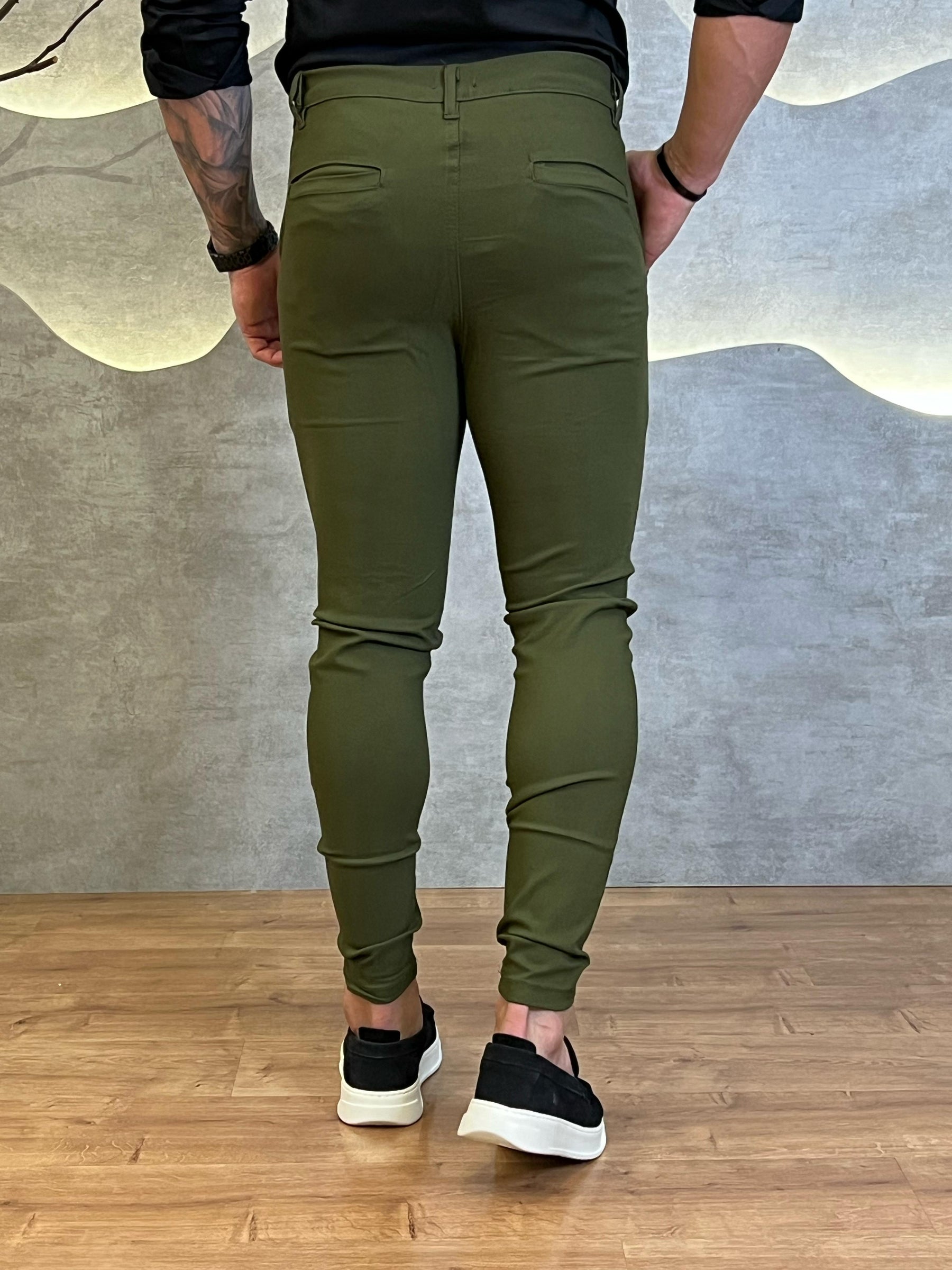 Calça Alfaiataria Bengaline Com Elastano