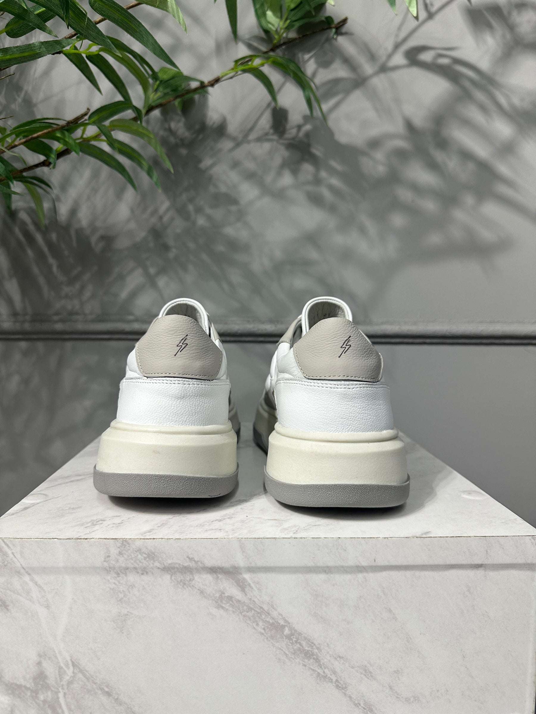Calçado Sneaker Lennox Branco/ Cinza