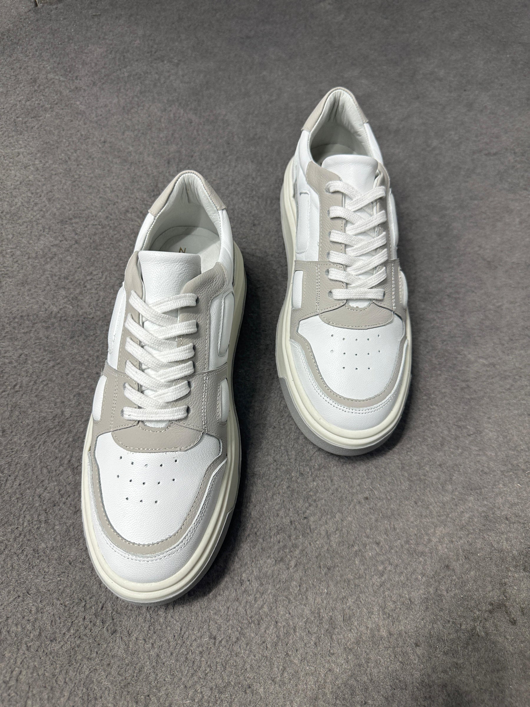 Calçado Sneaker Lennox Branco/ Cinza