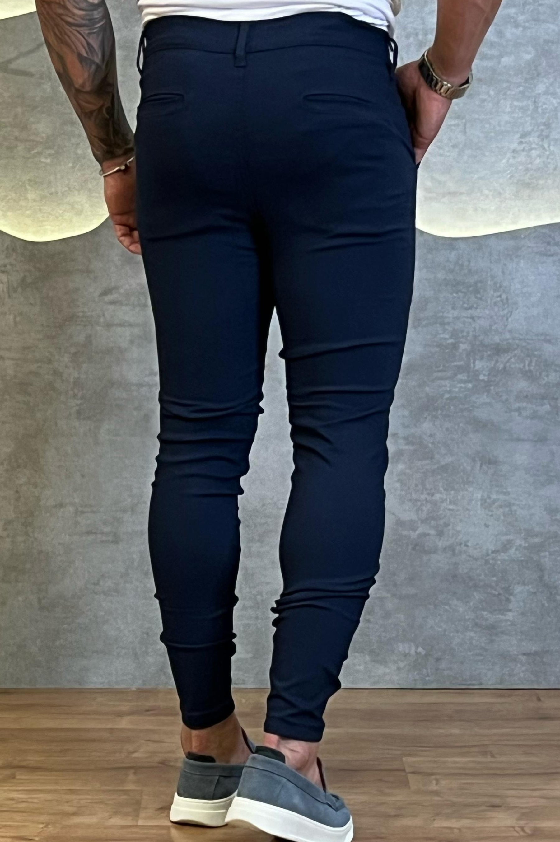 Calça Alfaiataria Bengaline Com Elastano