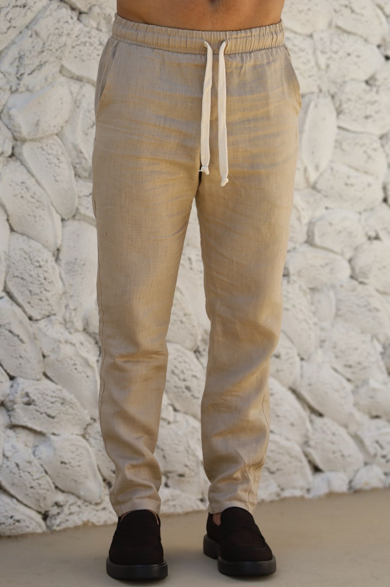 Calça 100% Linho Zeus
