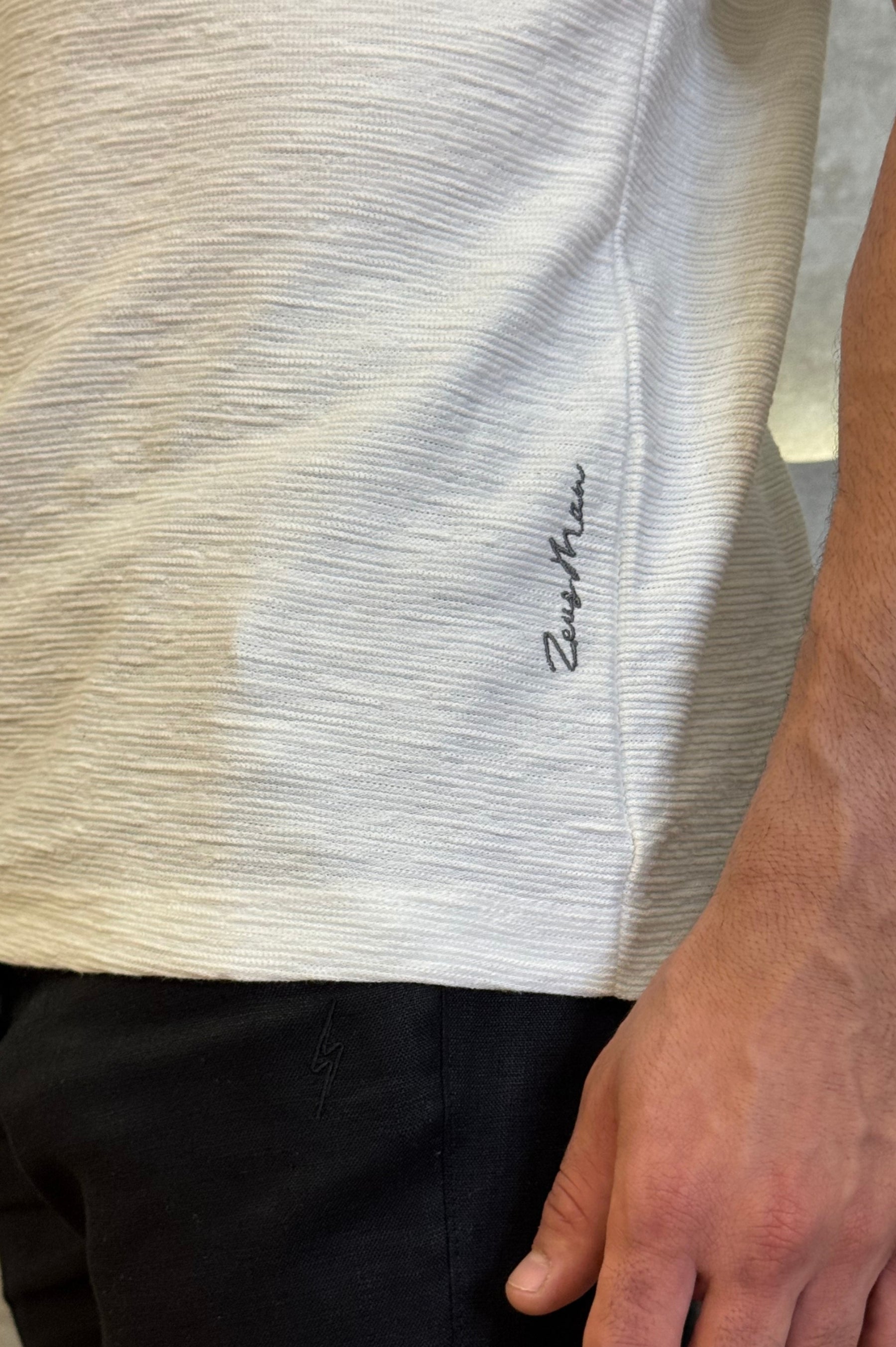 Camisa Patagônia Texturizada Branca Zeus