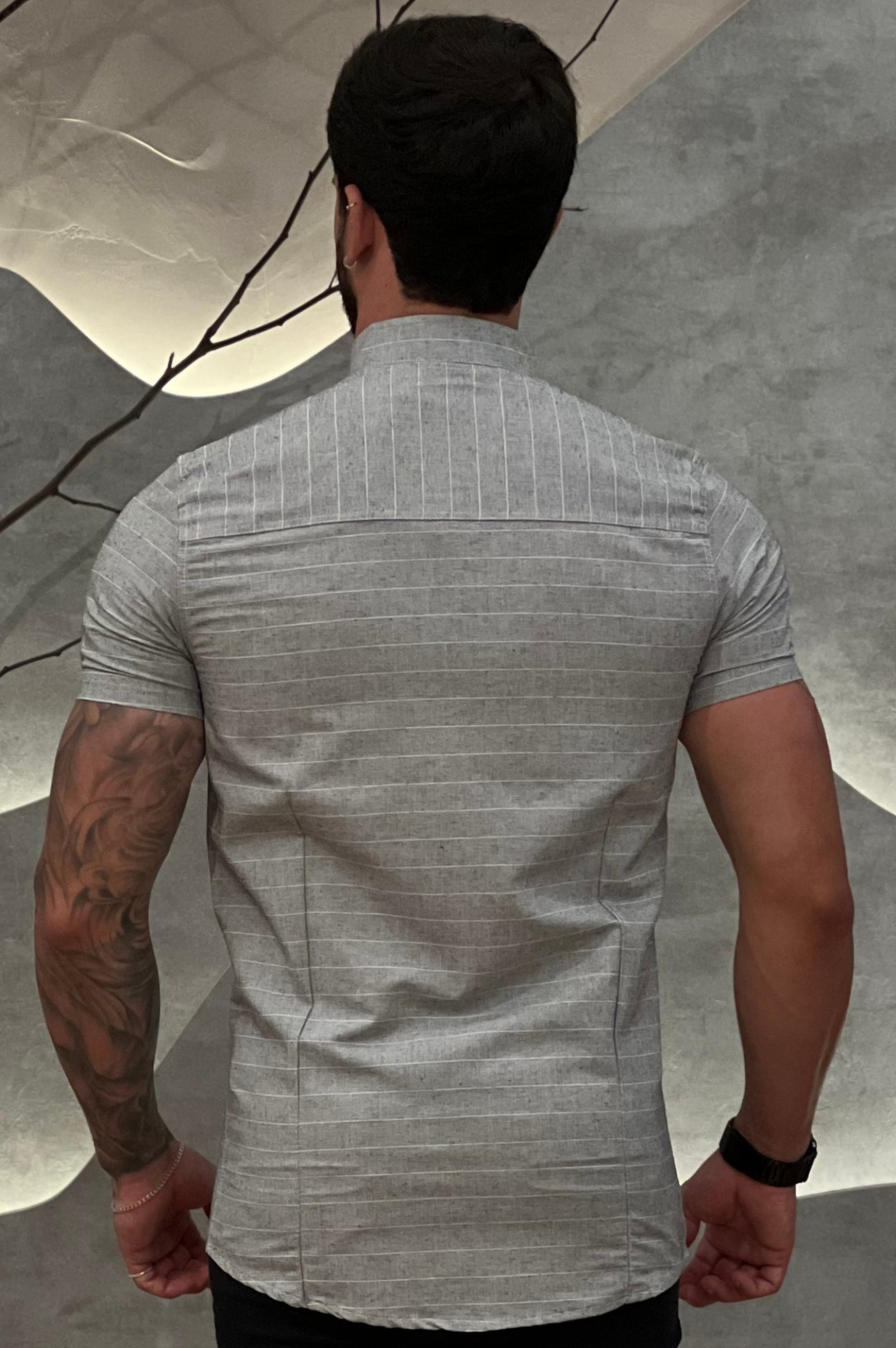 Camisa Raveman Cinza Zeus