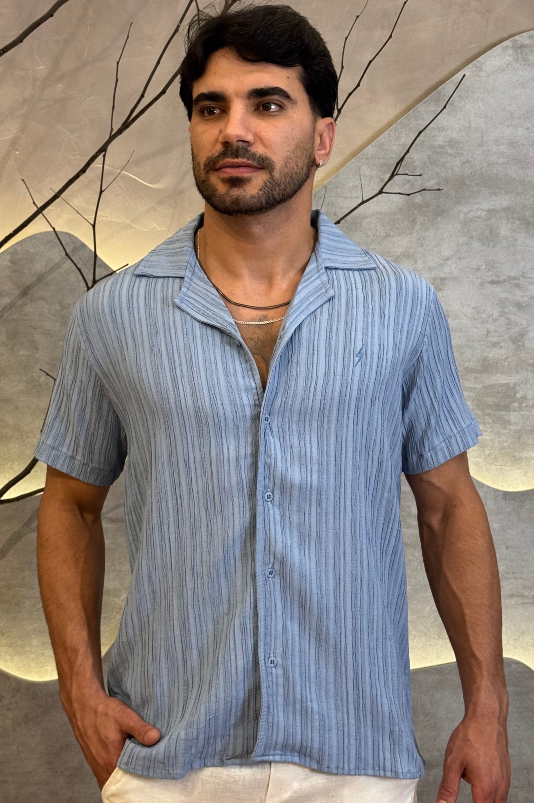 Camisa Resort Manga Curta Zeus