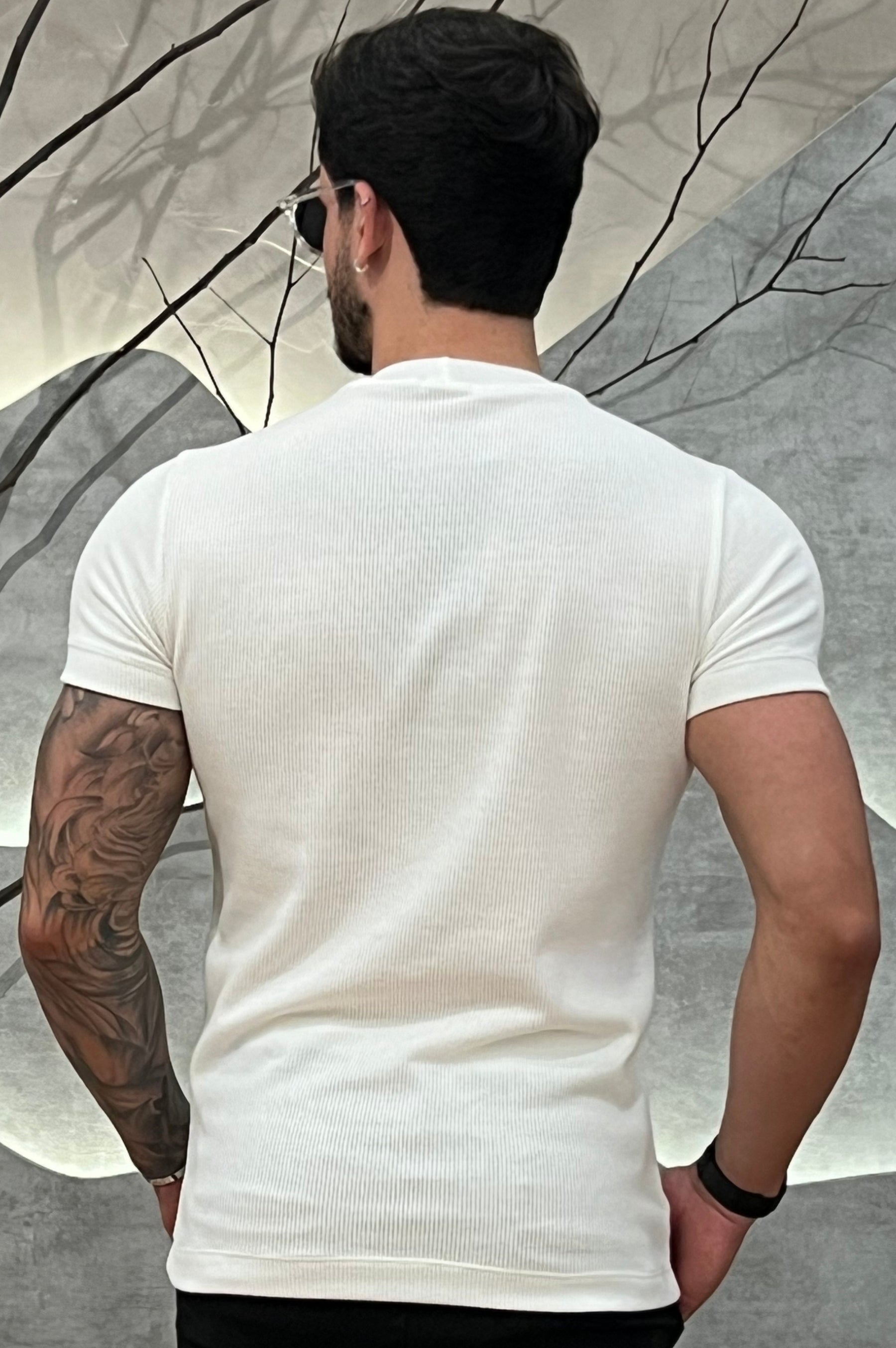 Camisa Tricochamp Canelada Zeus Branca