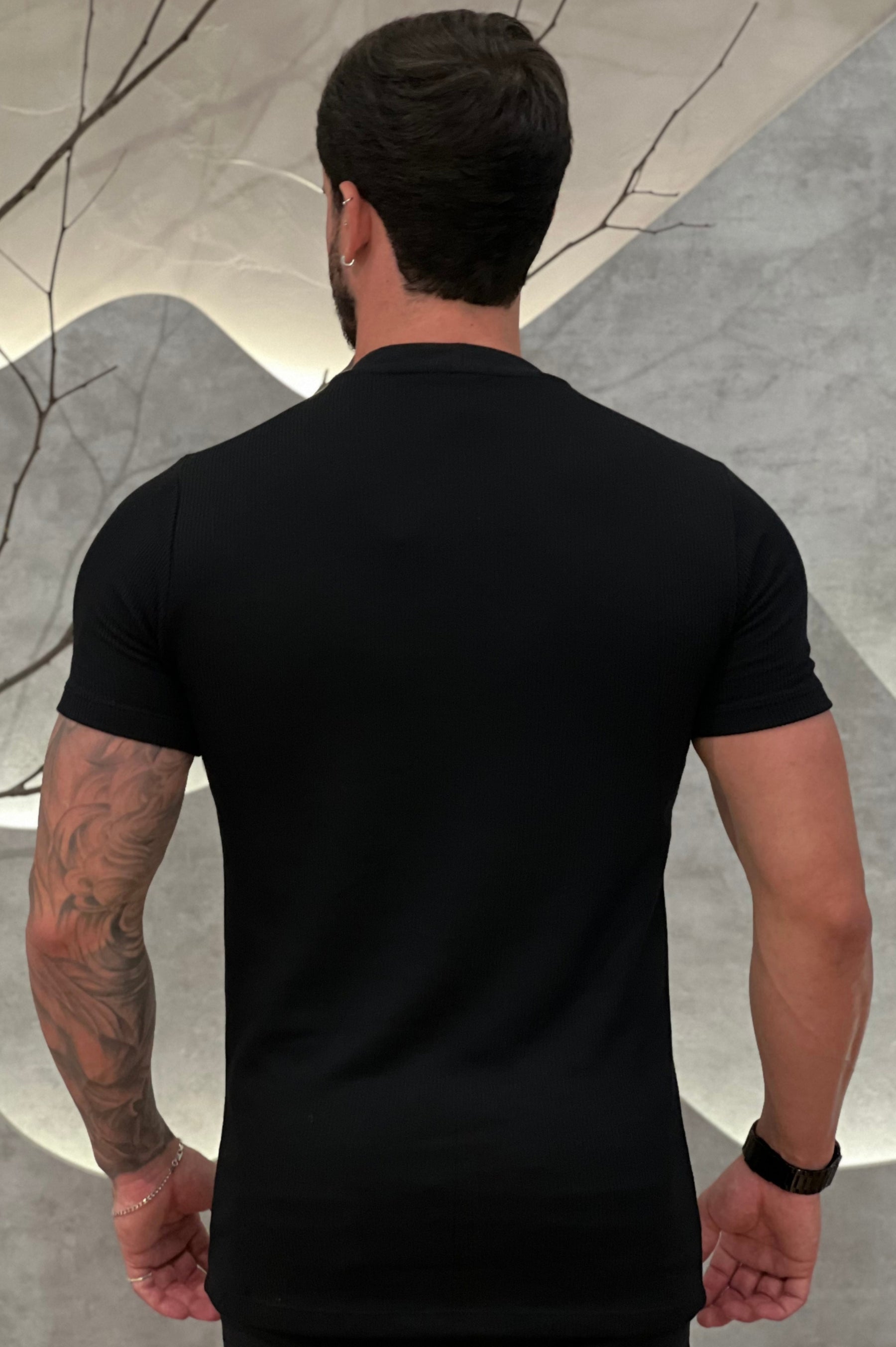 Camisa Tricochamp Canelada Zeus Preta