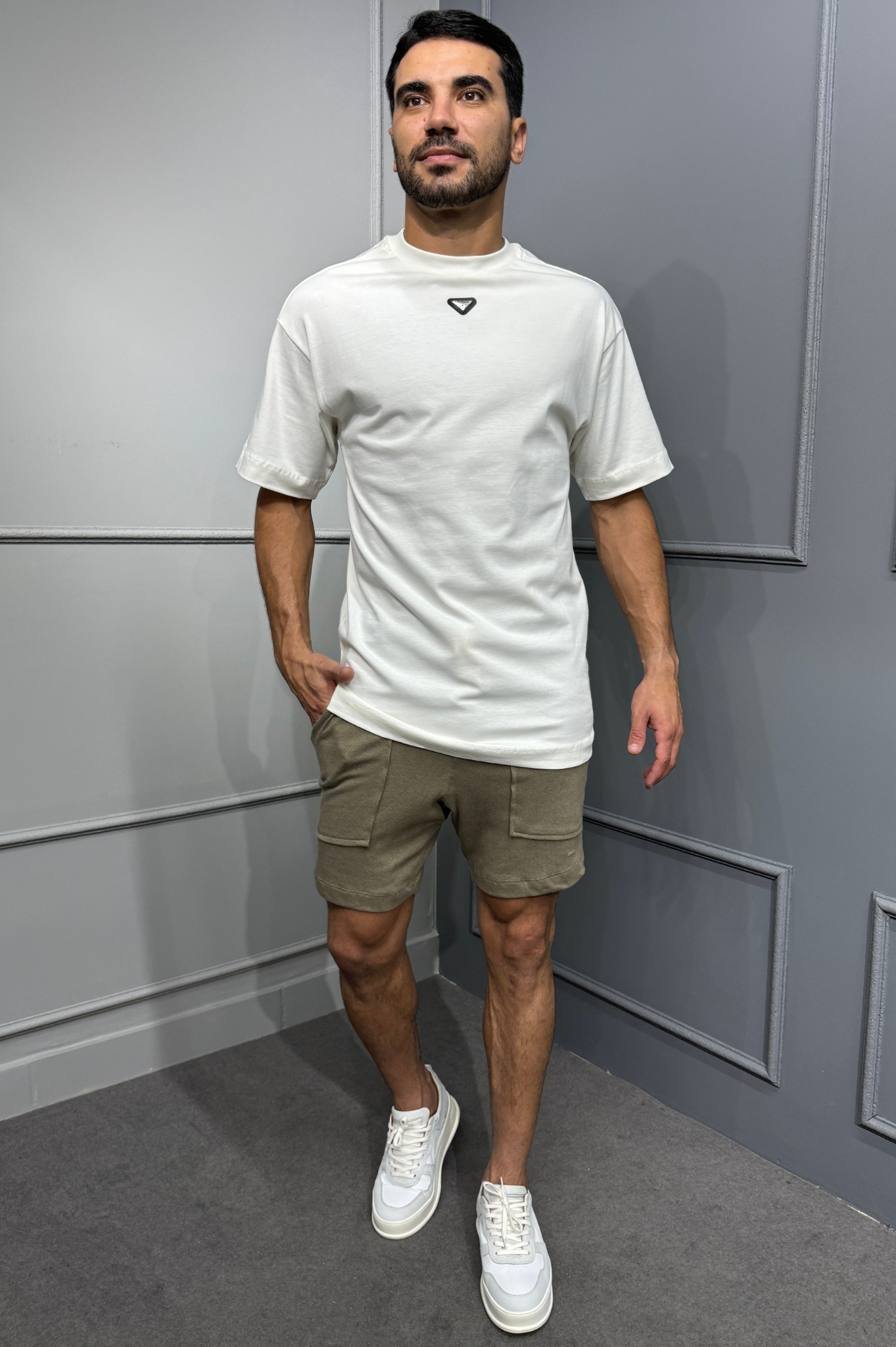 Short Linho Europeu Zeus