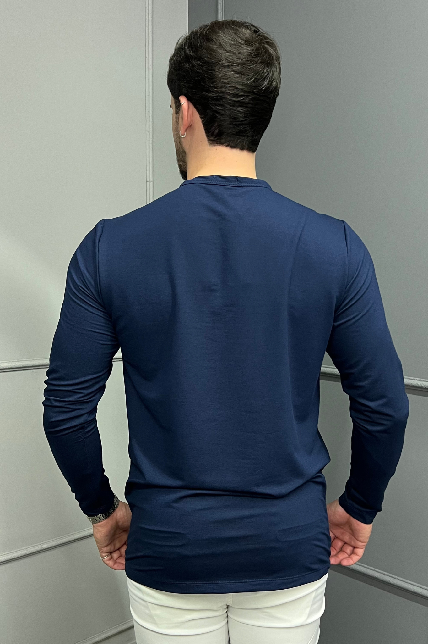 Gola Henley Manga Longa Zeus