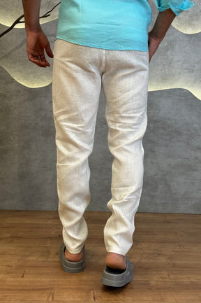 Calça 100% Linho Zeus