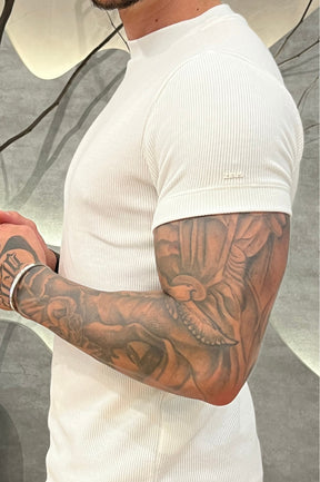 Camisa Tricochamp Canelada Zeus Branca