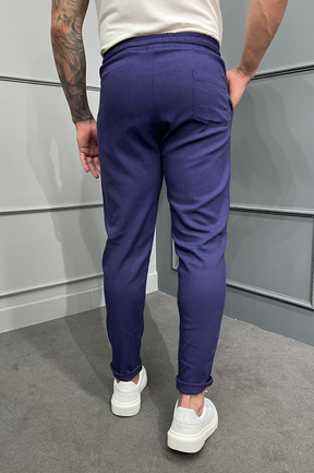 Calça linho Zeus - Azul