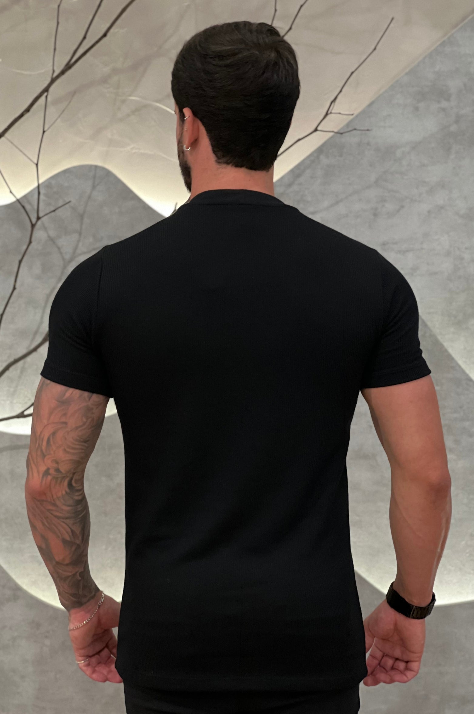 Camisa Tricochamp Canelada Zeus Preta