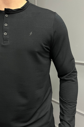 Gola Henley Manga Longa Zeus