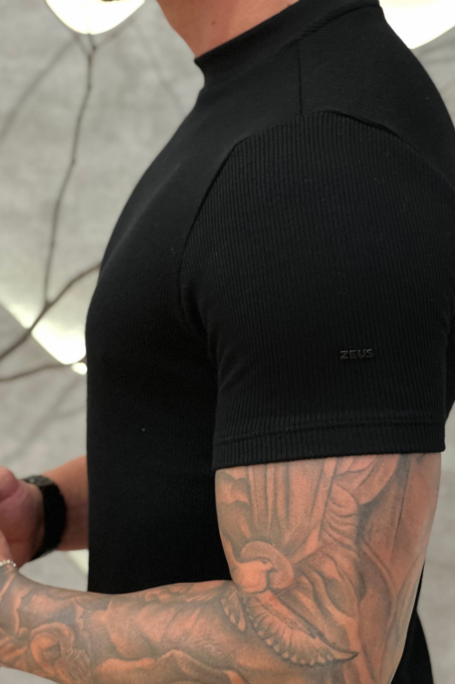 Camisa Tricochamp Canelada Zeus Preta
