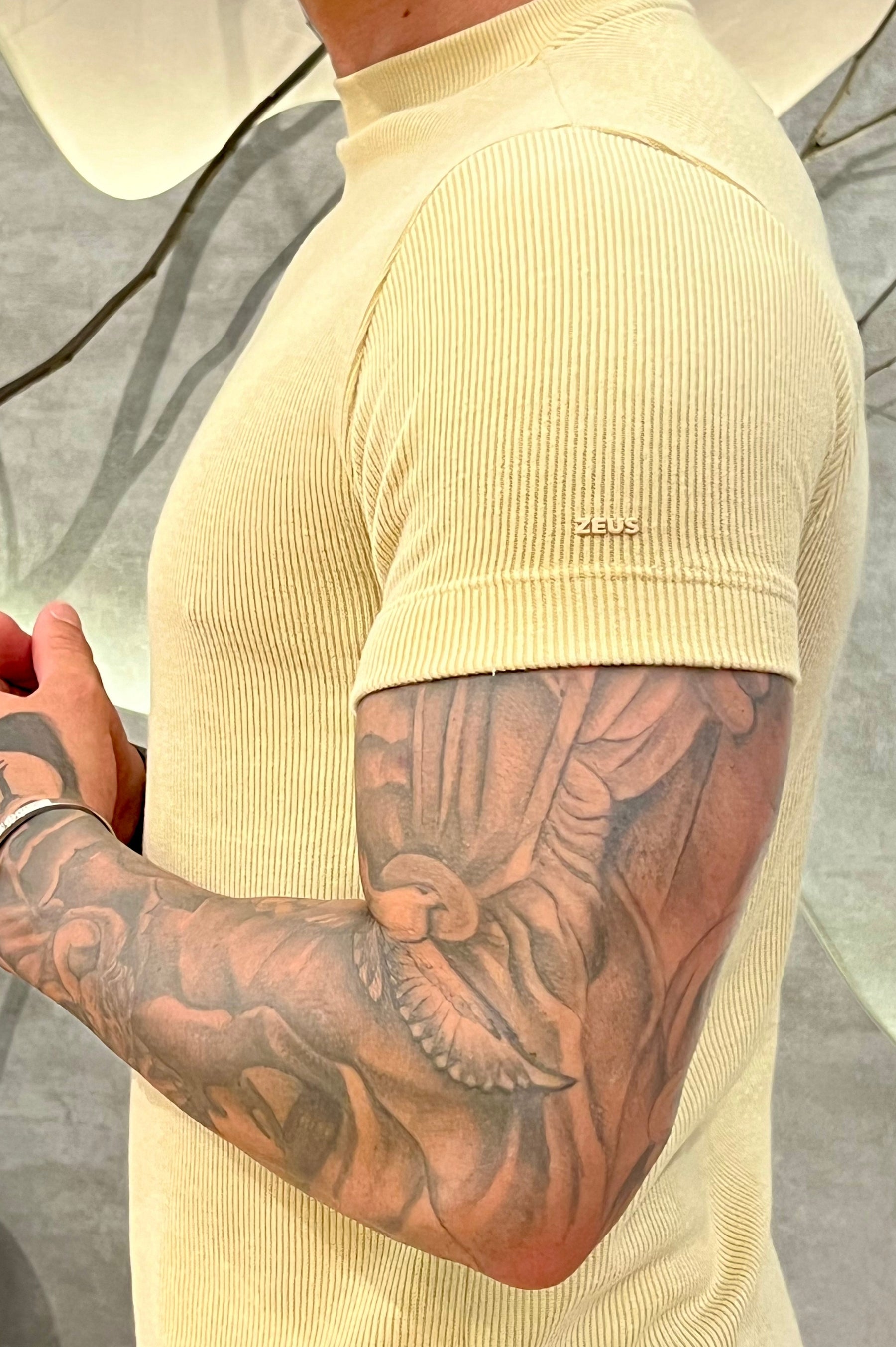 Camisa Tricochamp Canelada Zeus Palha