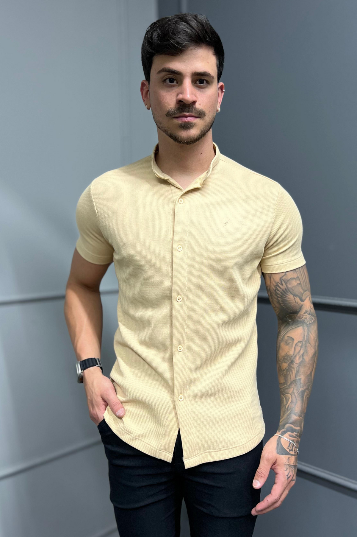 Camisa Gola Padre Zeus