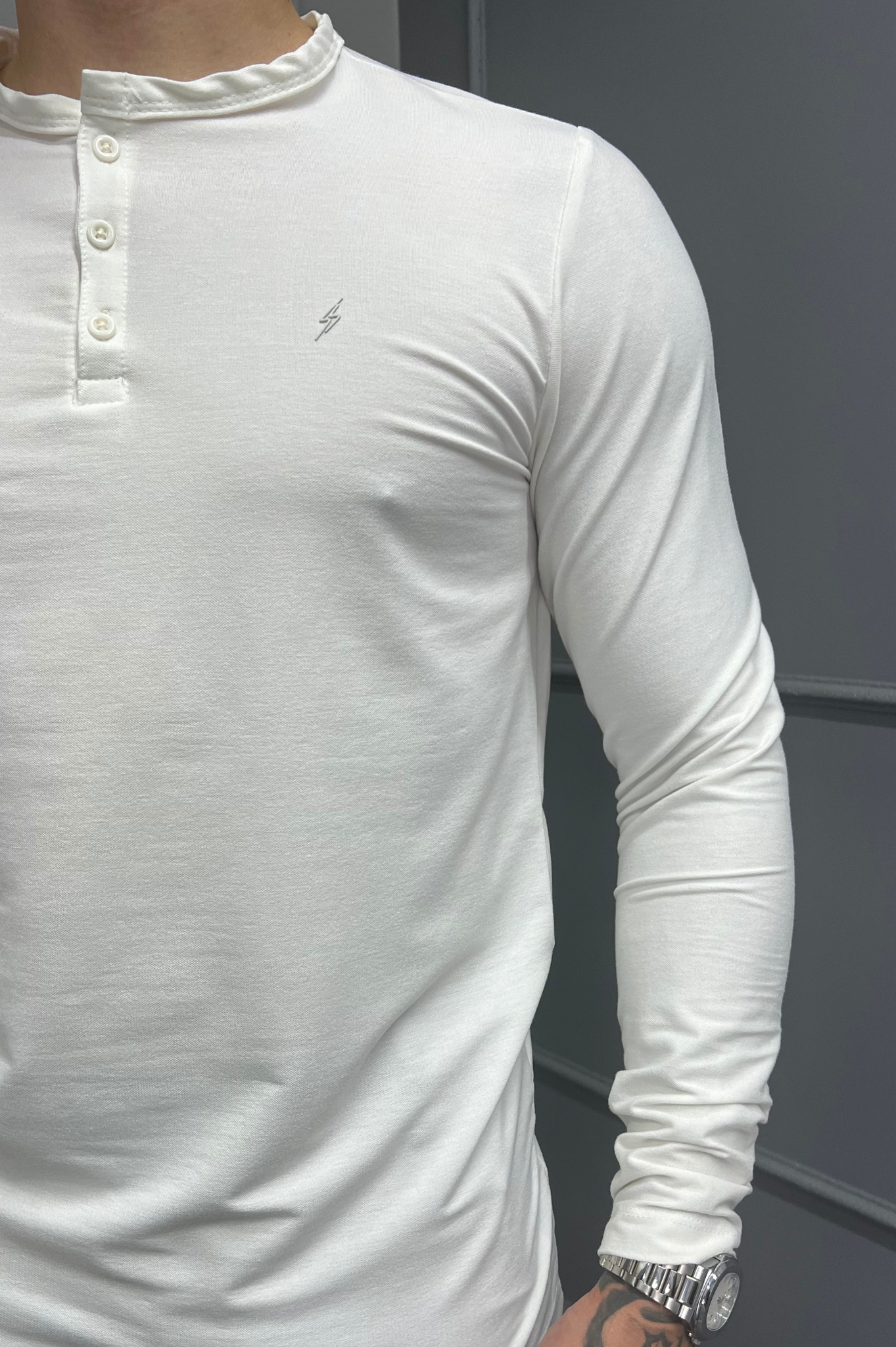 Gola Henley Manga Longa Zeus