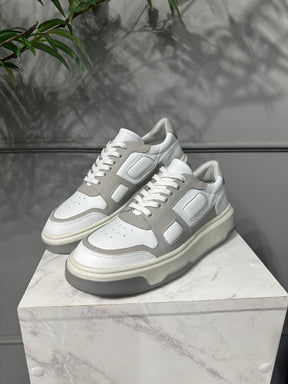 Calçado Sneaker Lennox Branco/ Cinza