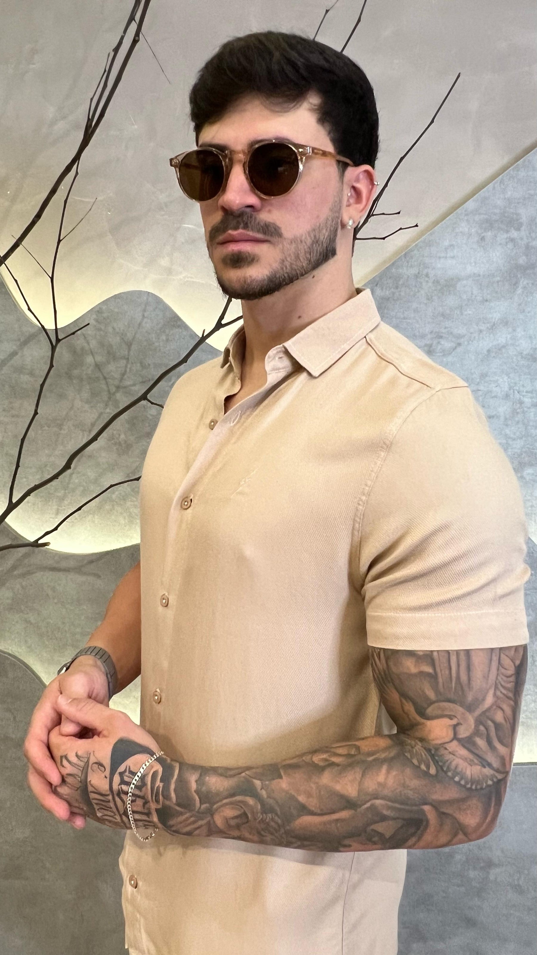 Camisa Viscose Cubana Zeus
