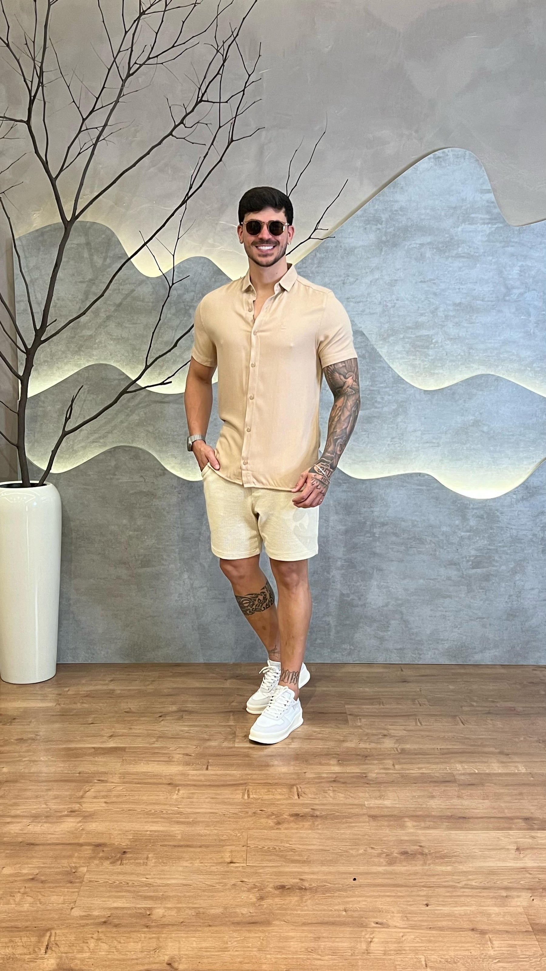 Camisa Viscose Cubana Zeus