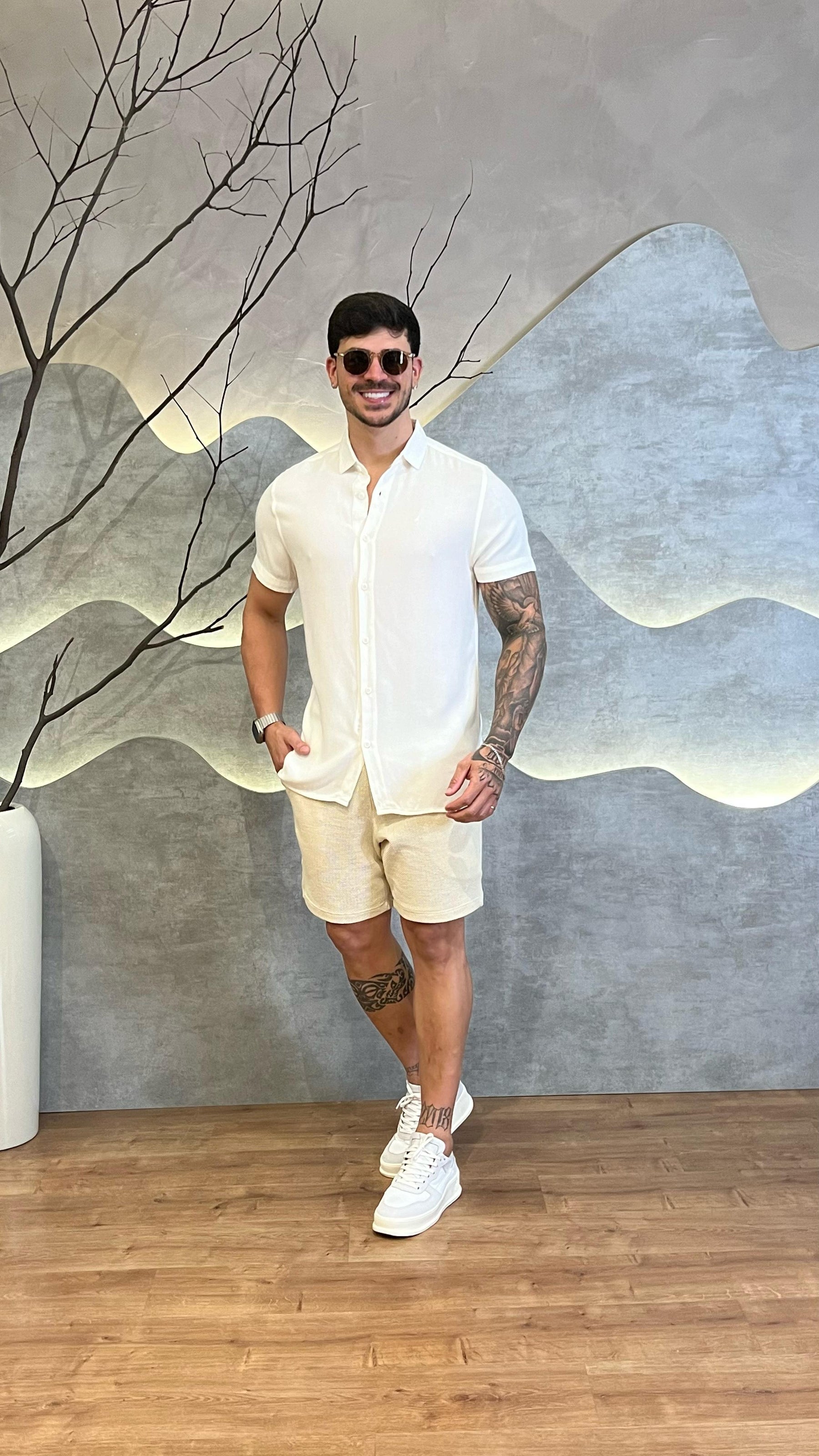 Camisa Viscose Cubana Zeus