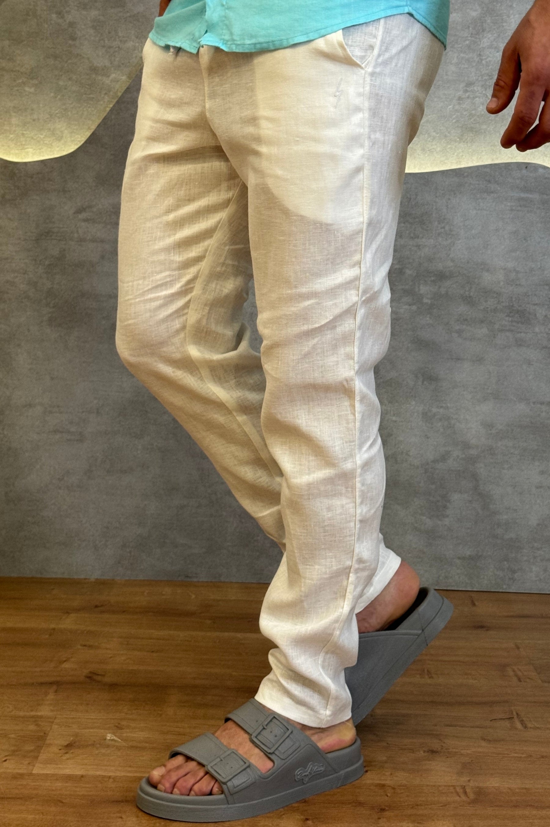 Calça 100% Linho Zeus