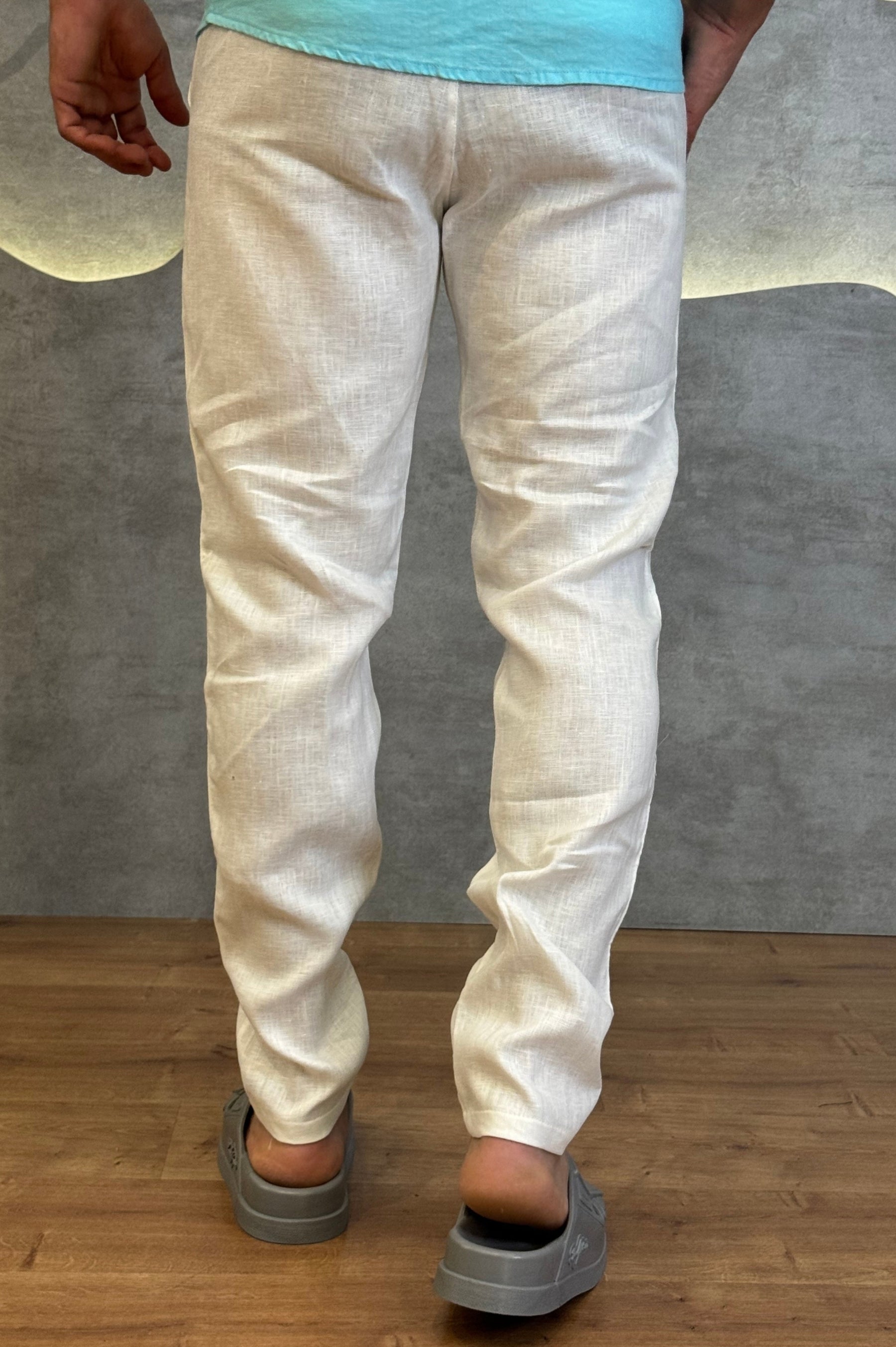 Calça 100% Linho Zeus