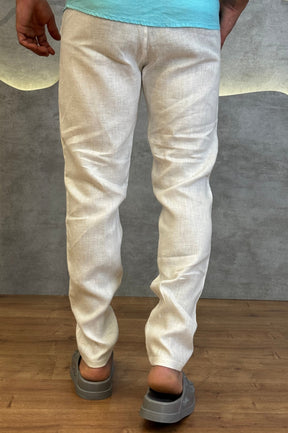 Calça 100% Linho Zeus
