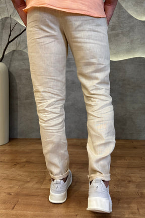 Calça 100% Linho Zeus