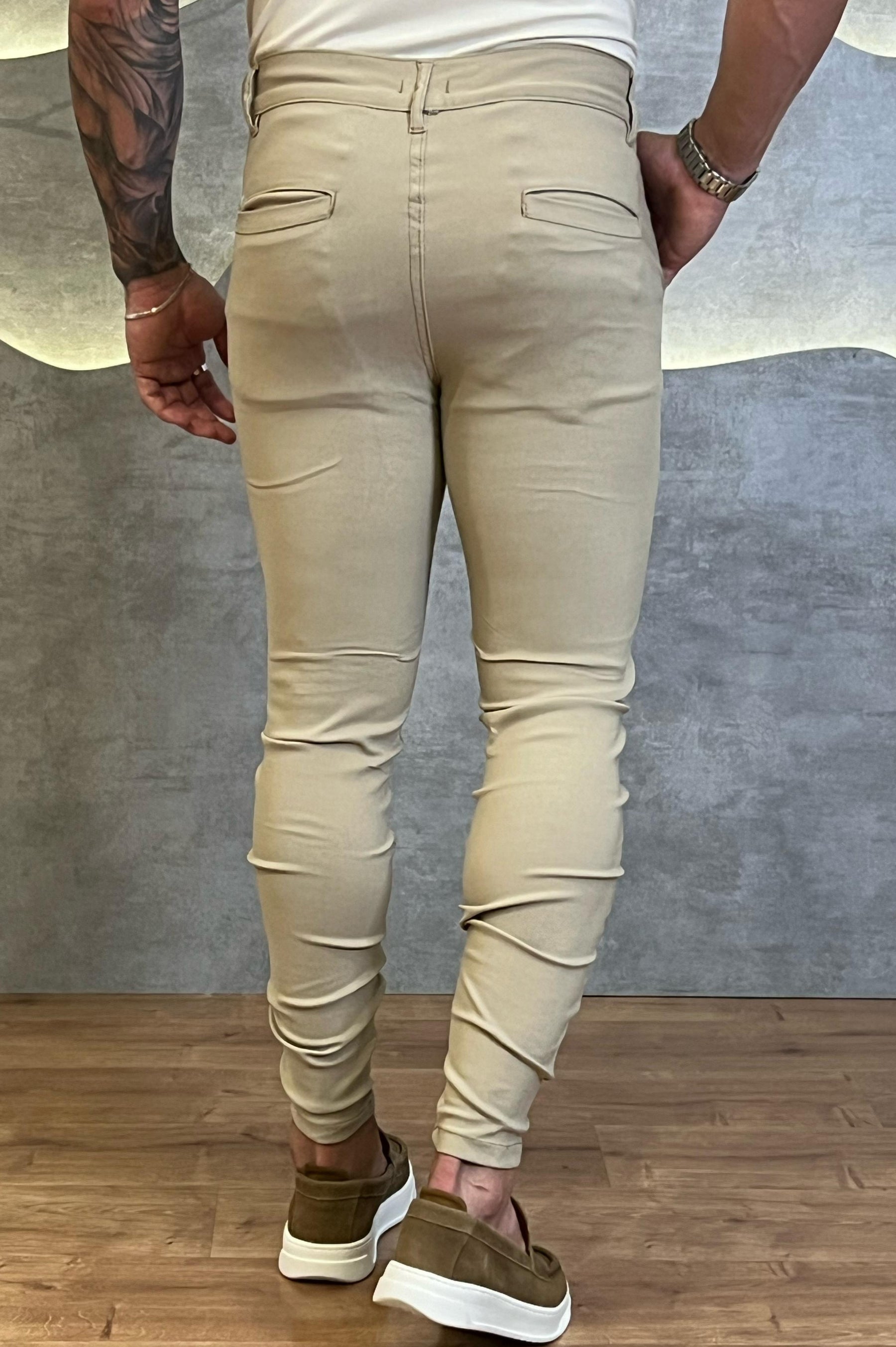 Calça Alfaiataria Bengaline Com Elastano