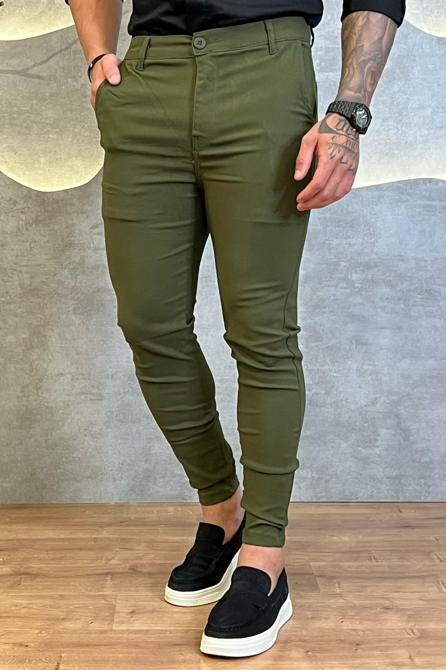 Calça Alfaiataria Bengaline Com Elastano