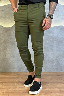 Calça Alfaiataria Bengaline Com Elastano