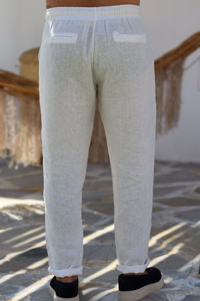 Calça 100% Linho Zeus