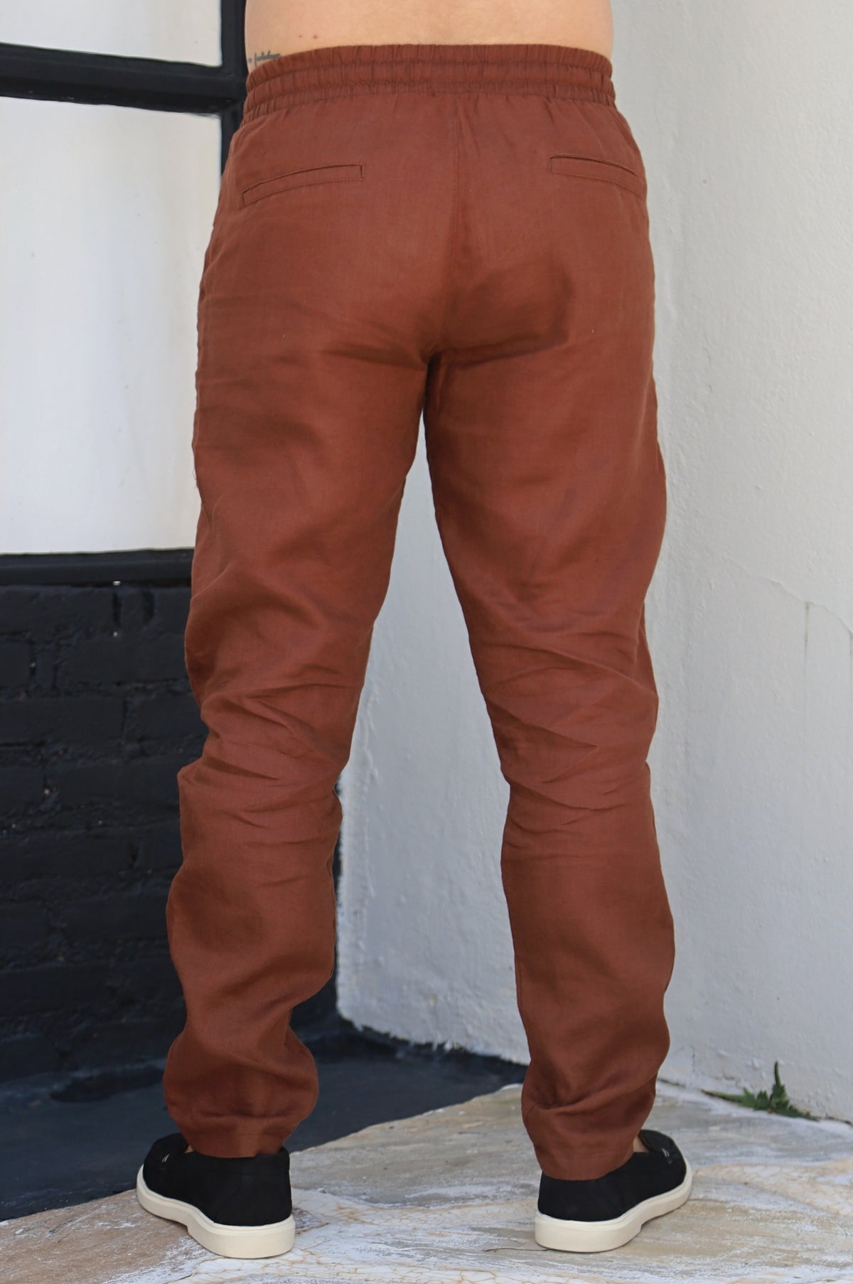 Calça 100% Linho Zeus
