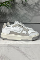 Calçado Sneaker Lennox Branco/Cinza