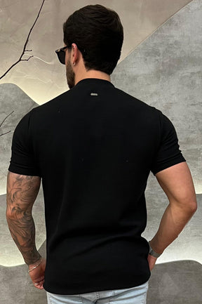 Camisa Half Ziper Texturizada