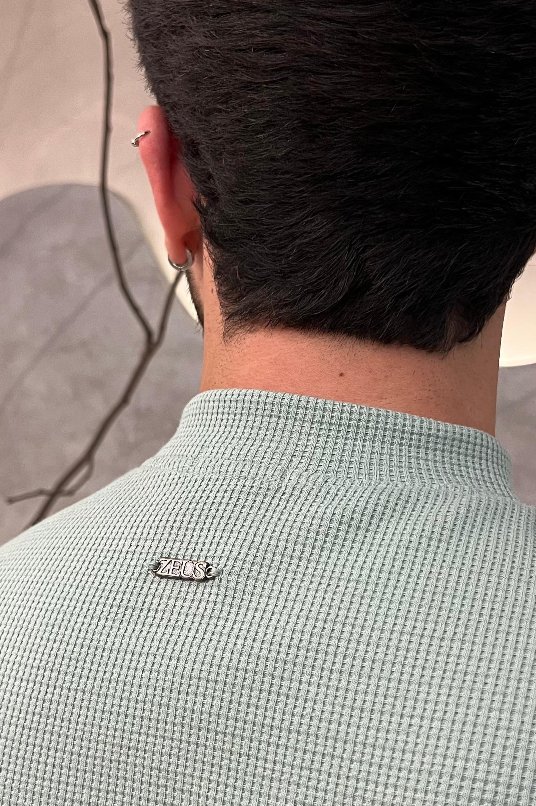 Camisa Half Ziper Texturizada