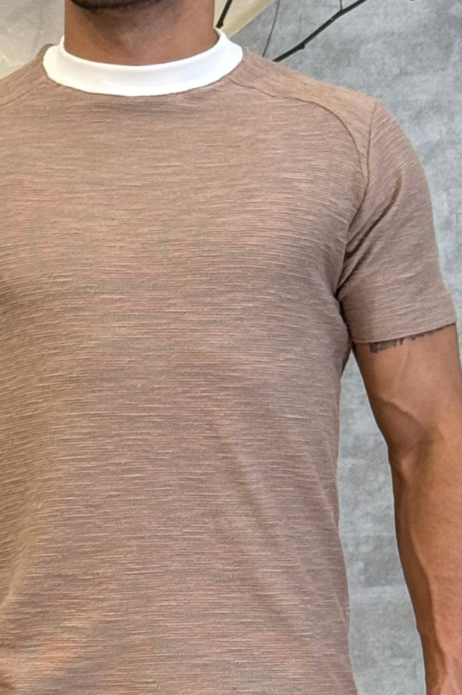 Camisa Patagônia Texturizada Marrom Zeus