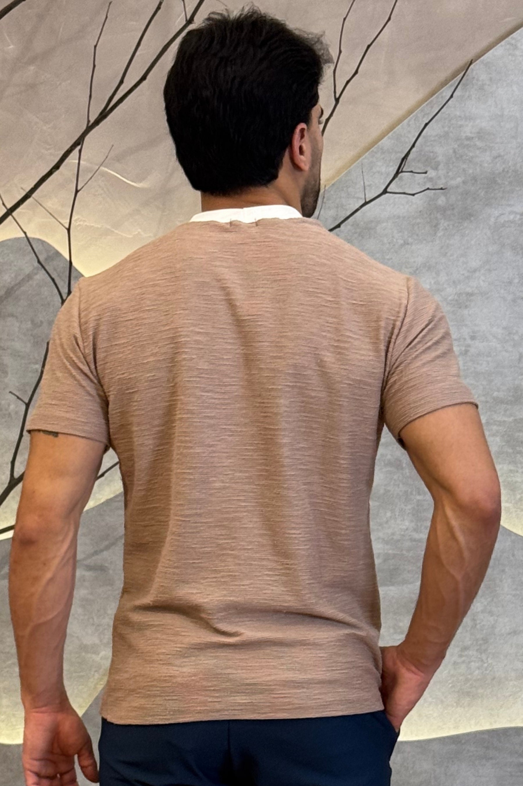 Camisa Patagônia Texturizada Marrom Zeus