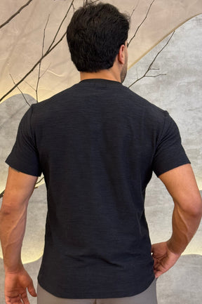 Camisa Patagônia Texturizada Preta Zeus
