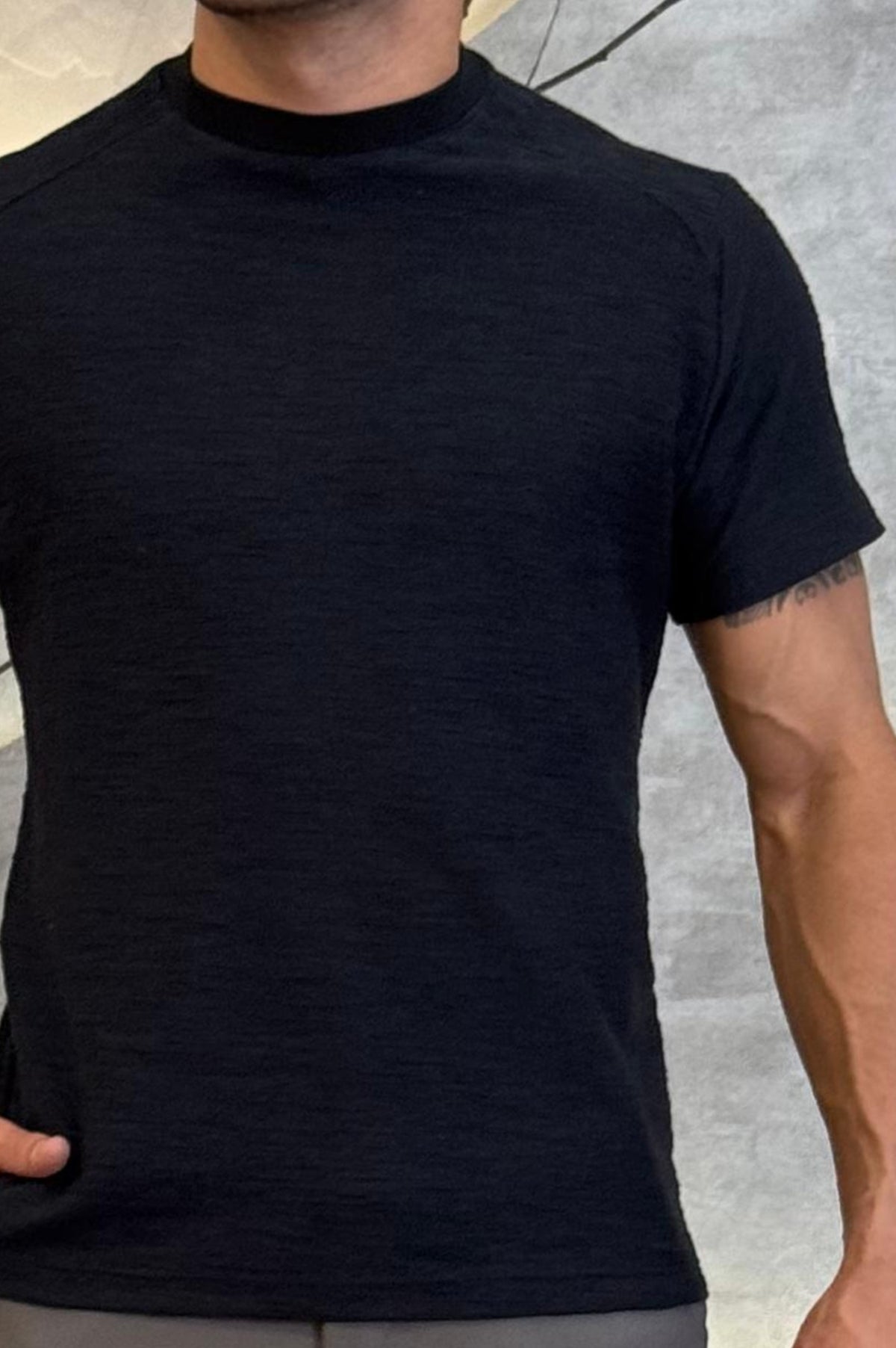 Camisa Patagônia Texturizada Preta Zeus
