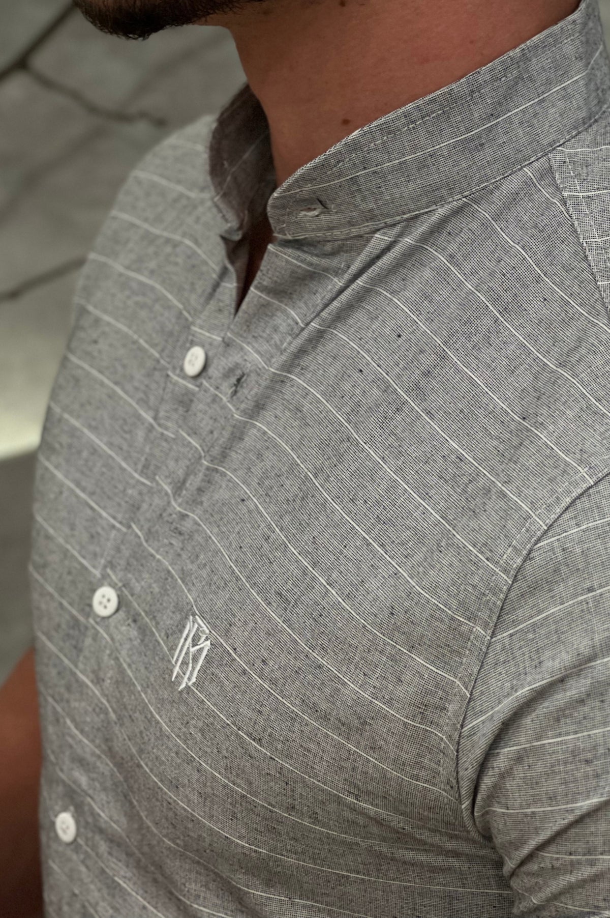 Camisa Raveman Cinza Zeus